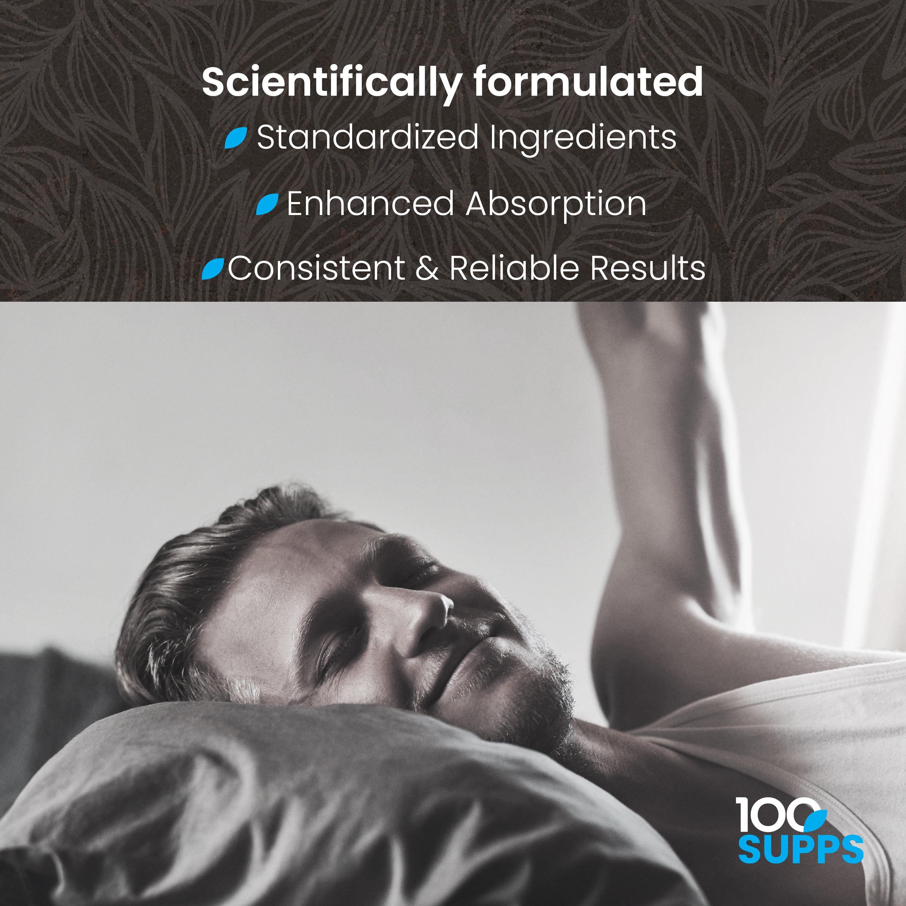 100 Supps Magnesium Glycinate 400mg